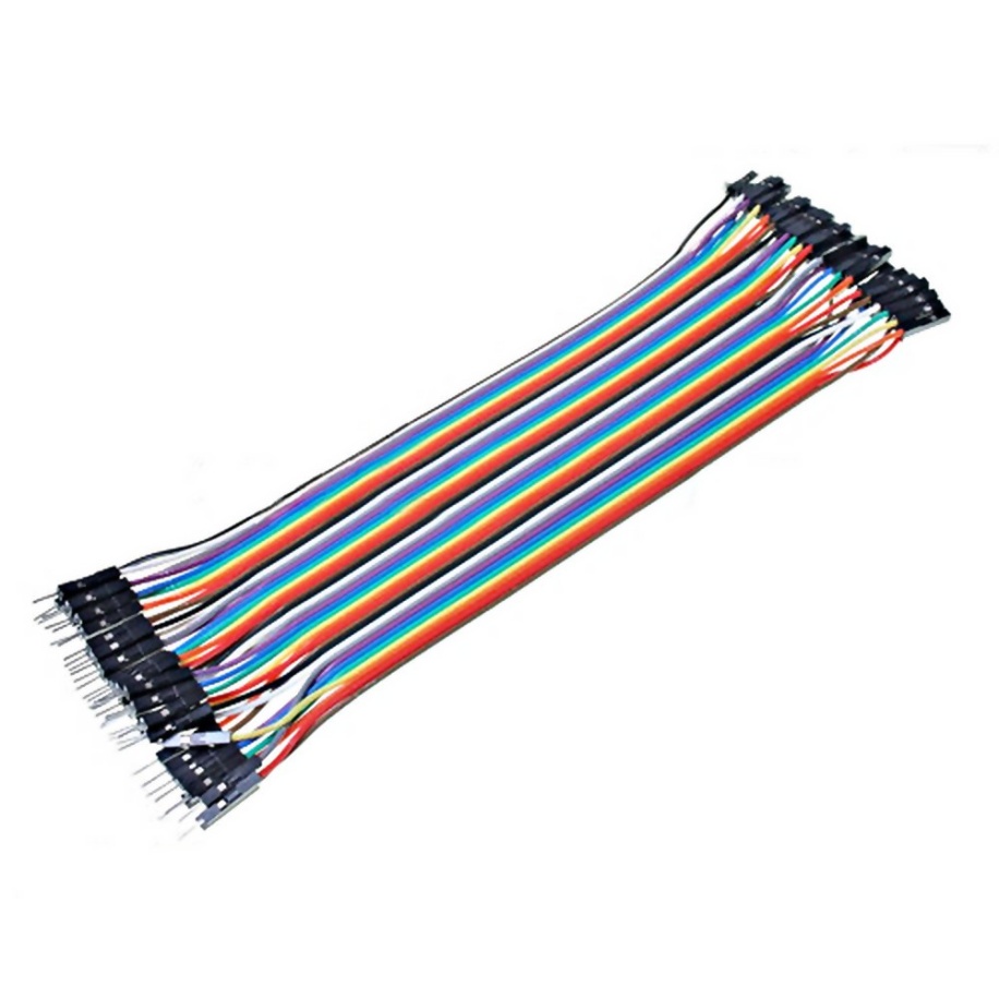 Cable Hembra Macho 40 x 1 pin 20cm Female - Male Jumper Cables for Arduino  - La Tienda del Tecnófilo