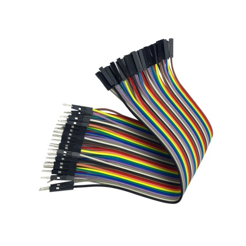 Cable Hembra Macho 40 x 1 pin 30cm Female - Male Jumper Cables Arduino